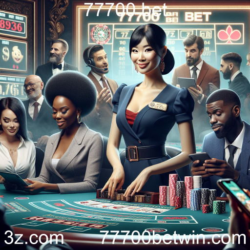 Cassino Ao Vivo na 77700 Bet: A Experiência de Jogo Real